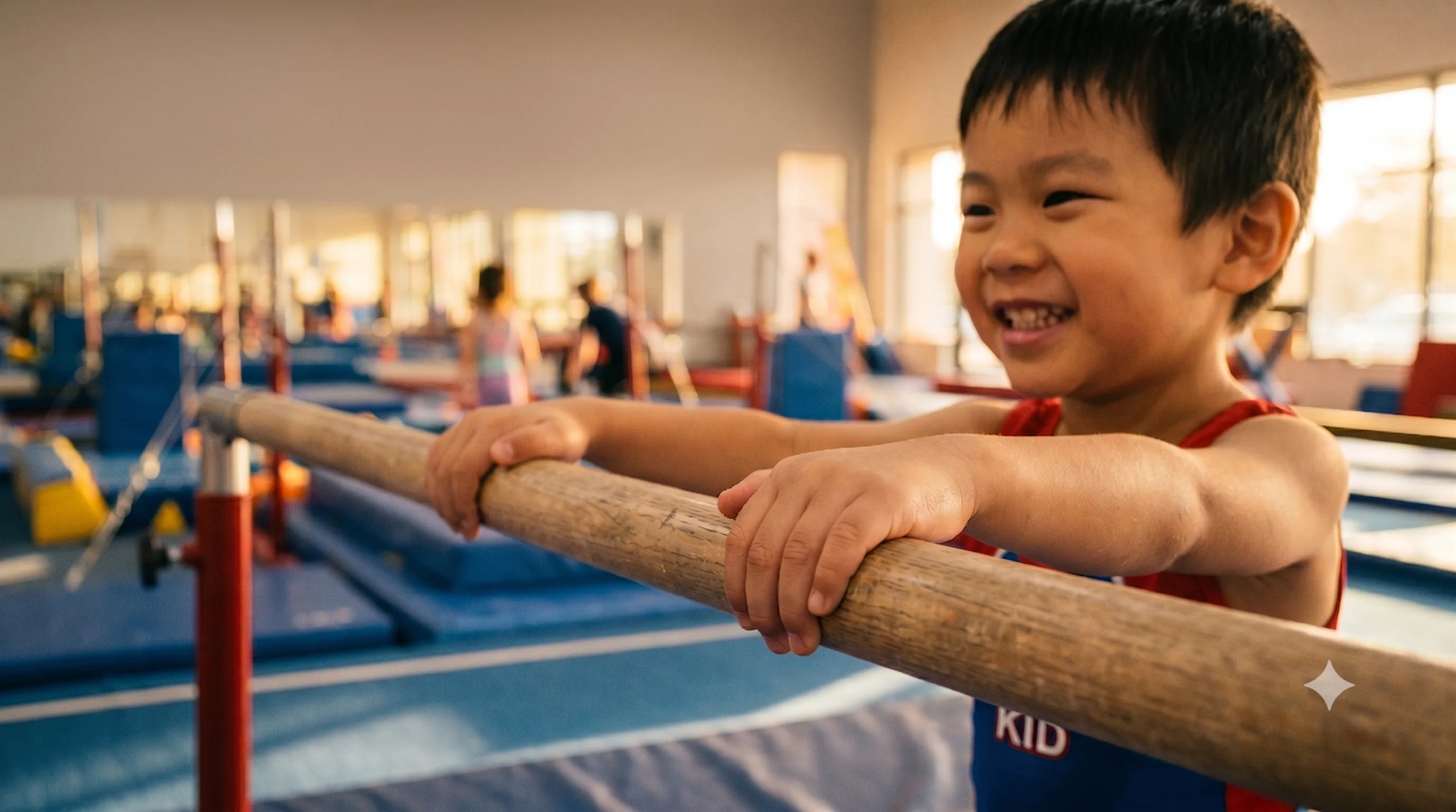 Purposeful gymnastics coaching at Gym with Joy